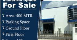 400 MTR Industrial Space for Sale