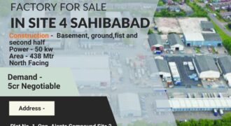 Factory for Sale in Site 4 Sahibabad