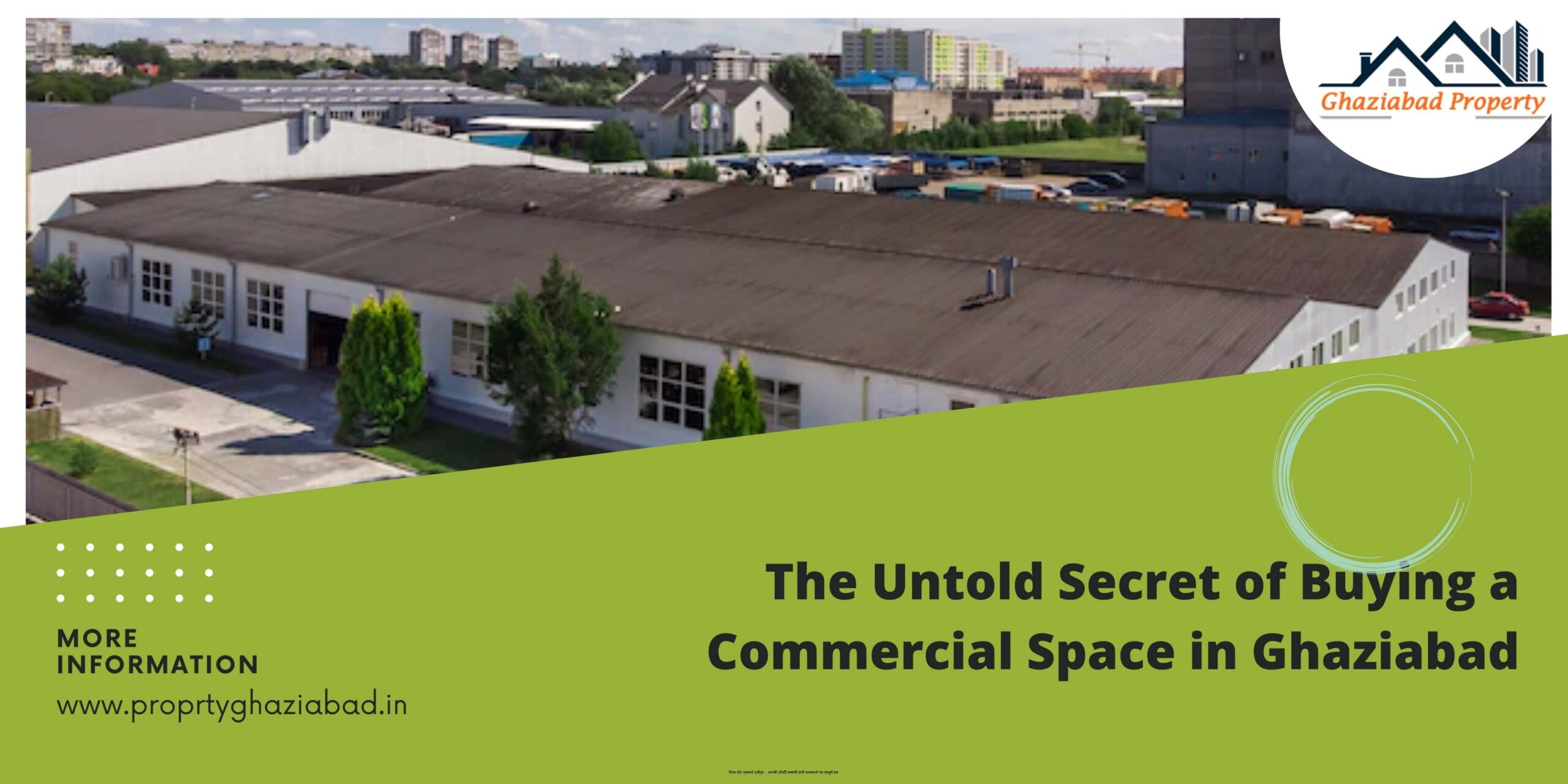 The Untold Secret of Buying a Commercial Space in Ghaziabad
