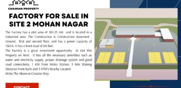 Factory for sale in site 2 Mohan Nagar